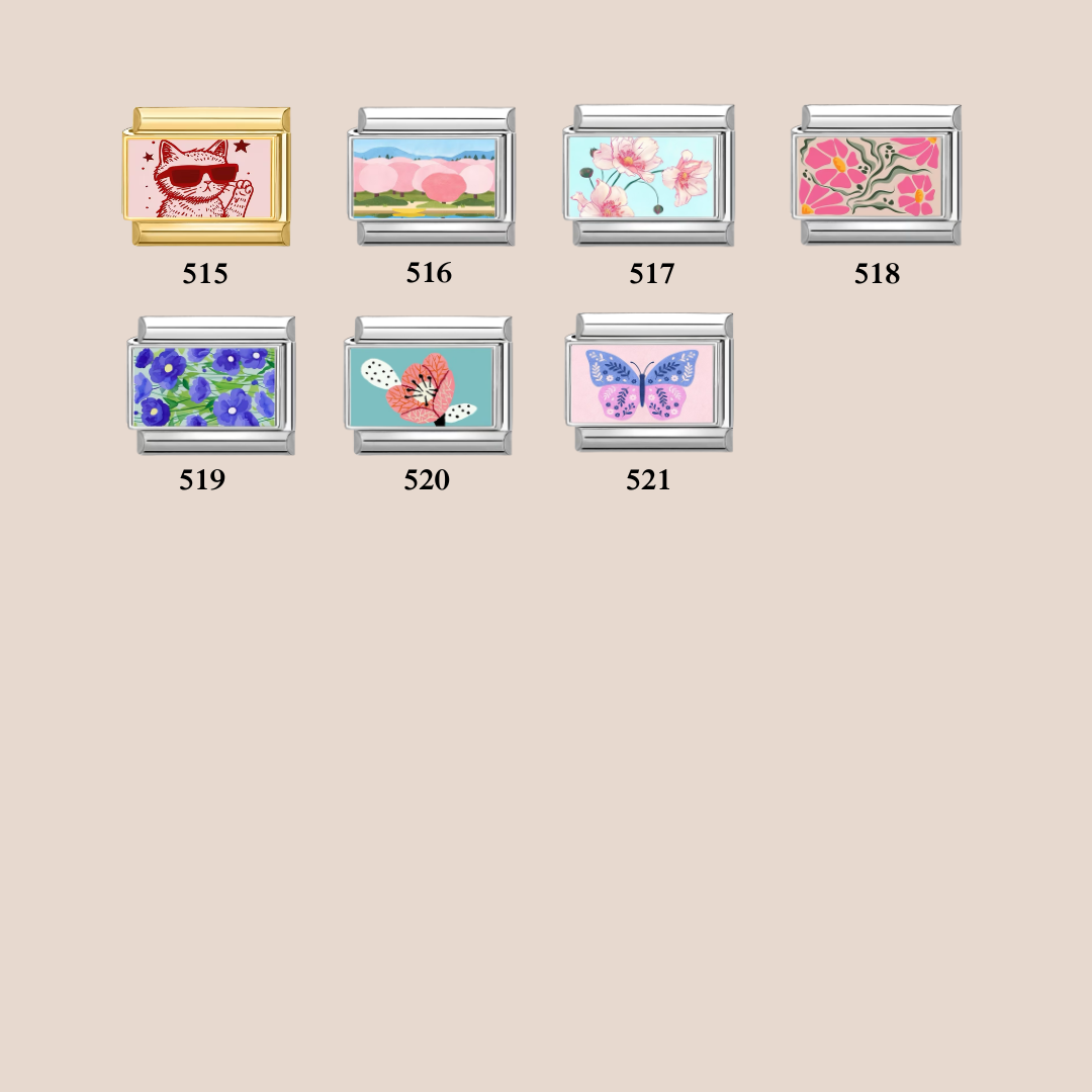 Custom Italian Modular Charms β Stainless Steel Bracelet Charms, Personalized Italy Charms, Italian Bracelet, Y2K Jewelry, Matching Bracelet