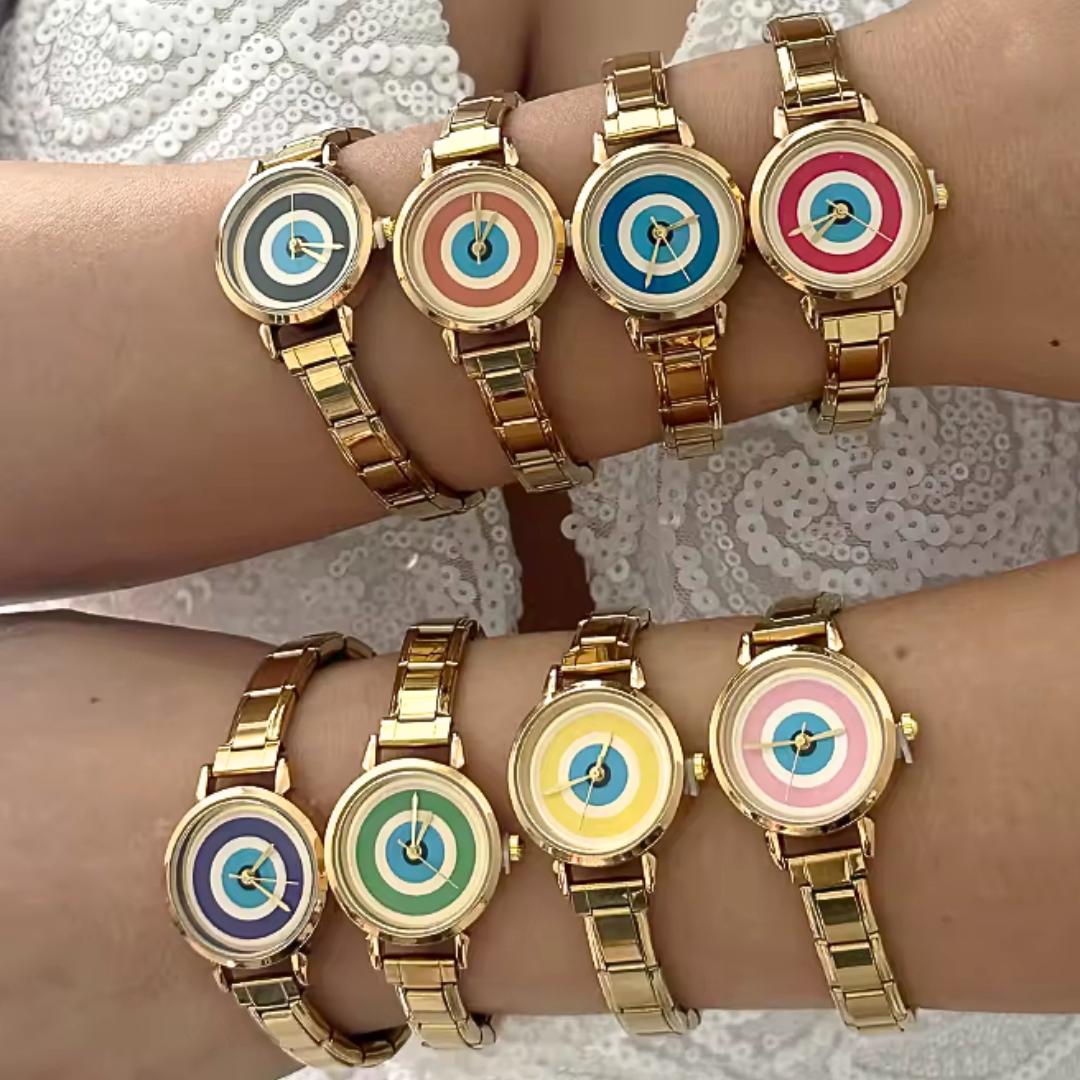 Personalized Italian Charm Bracelet Watch for Women