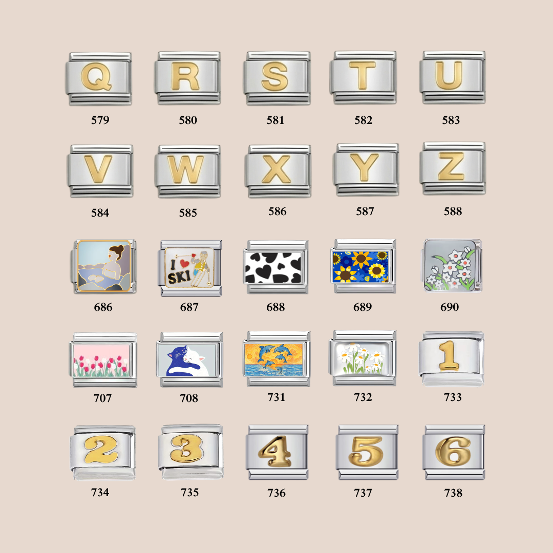 Silver Bracelet + Your Personalized Selection of Charms