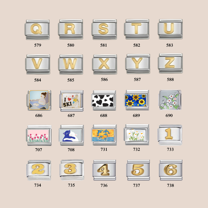 Silver Bracelet + Your Personalized Selection of Charms