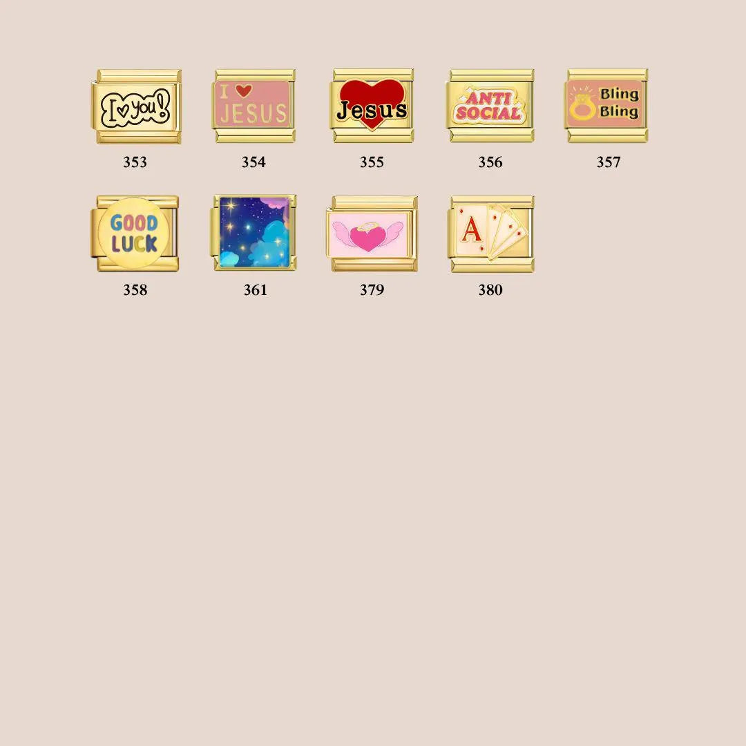 Gold Bracelet + Your Personalized Selection of Charms