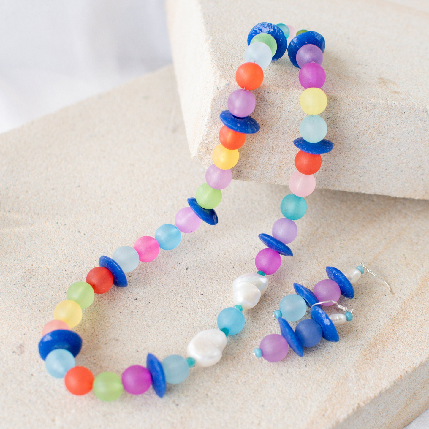 Multicoloured Glass Beaded Jewellery