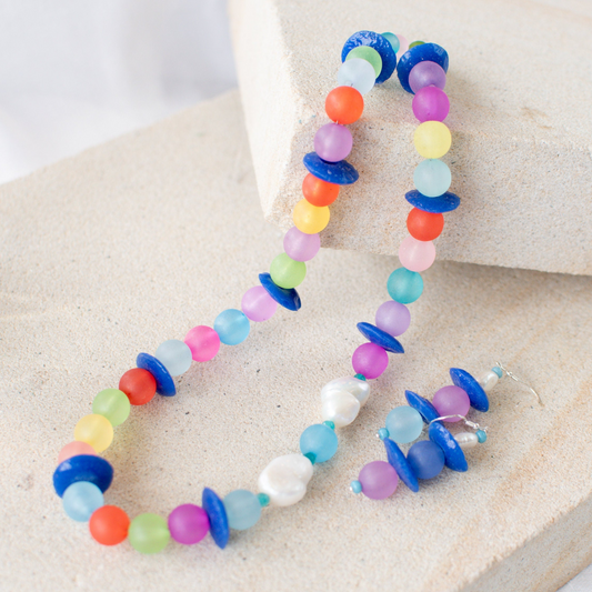 Multicoloured Glass Beaded Jewellery
