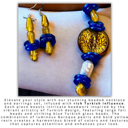 Blue Turkish Glass Beaded Jewellery