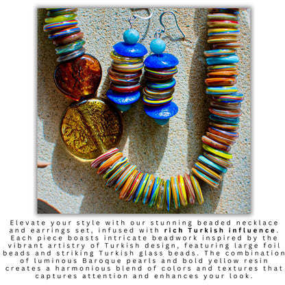 Turkish Ethnic Beaded Jewellery Set
