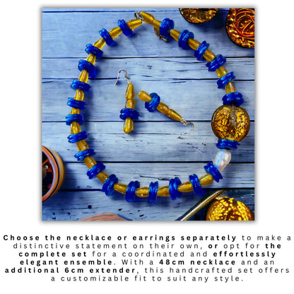 Blue Turkish Glass Beaded Jewellery