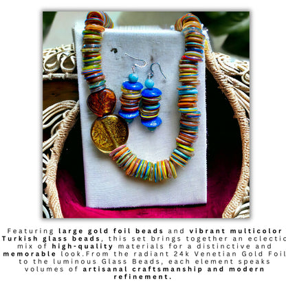 Turkish Ethnic Beaded Jewellery Set