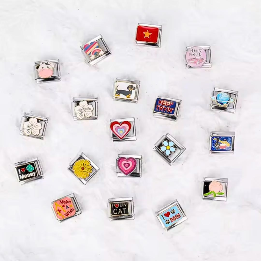 Silver Bracelet + Your Personalized Selection of Charms