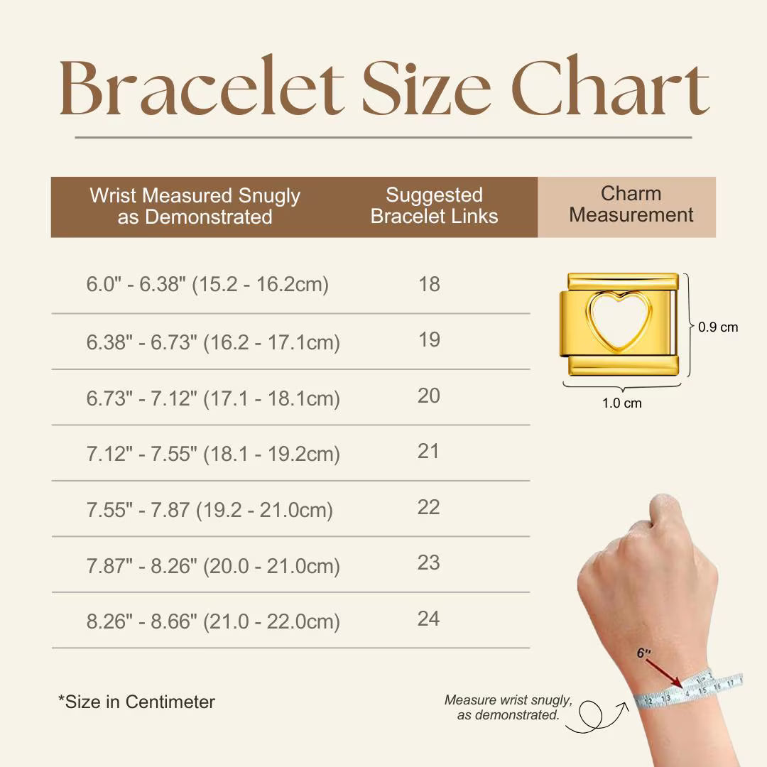 Silver Bracelet + Your Personalized Selection of Charms