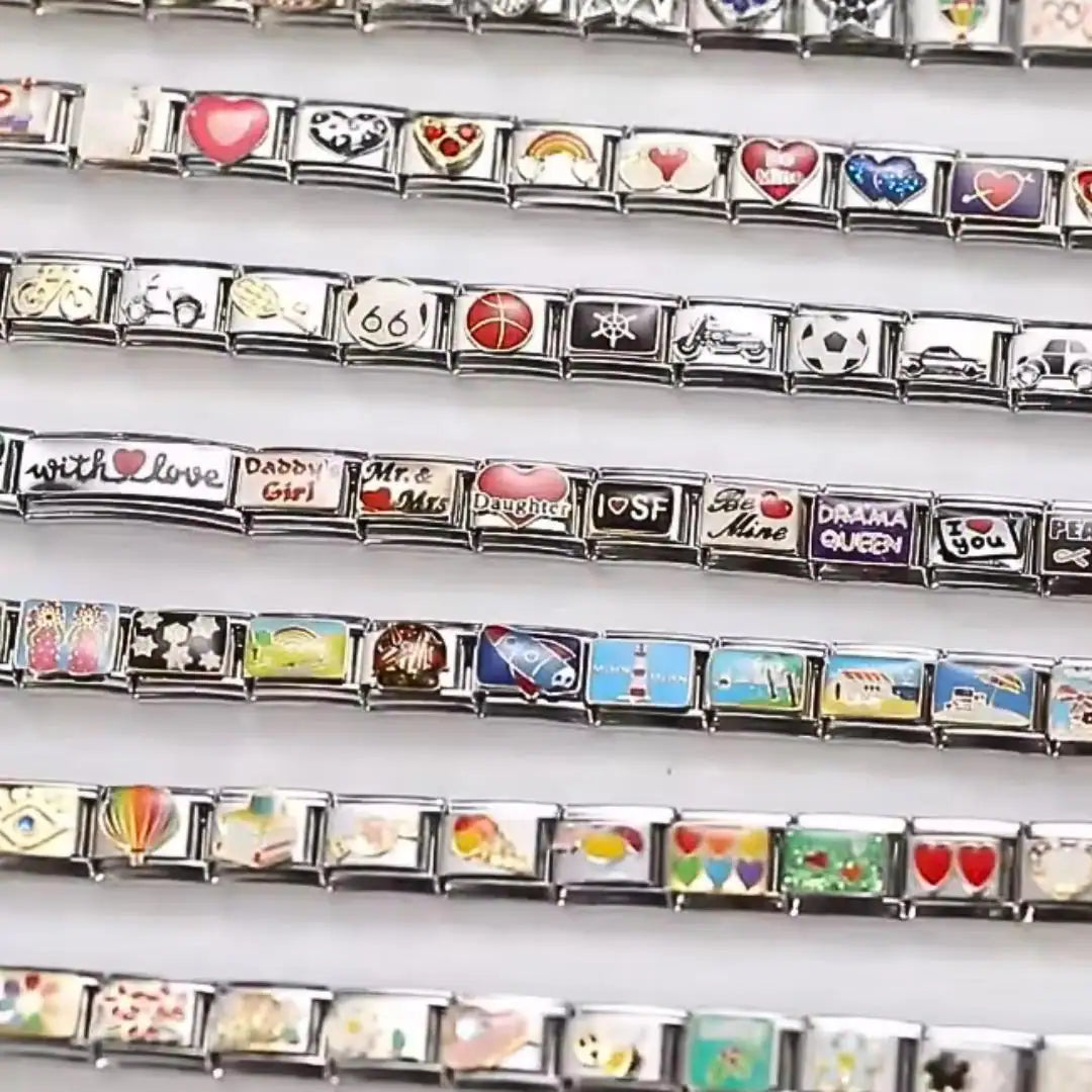 Silver Bracelet + Your Personalized Selection of Charms