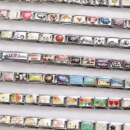Silver Bracelet + Your Personalized Selection of Charms