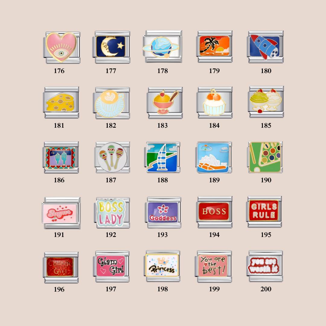 Silver Bracelet + Your Personalized Selection of Charms