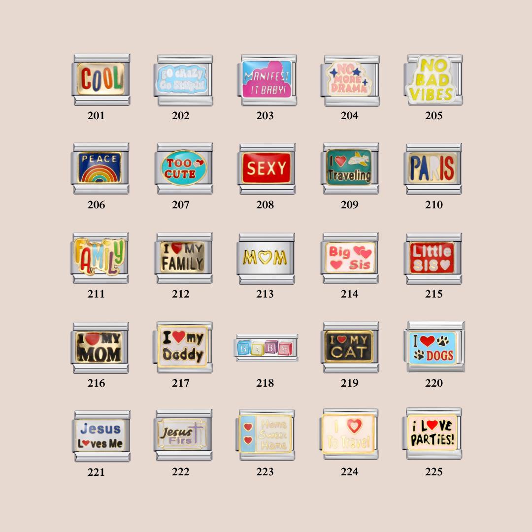 Silver Bracelet + Your Personalized Selection of Charms