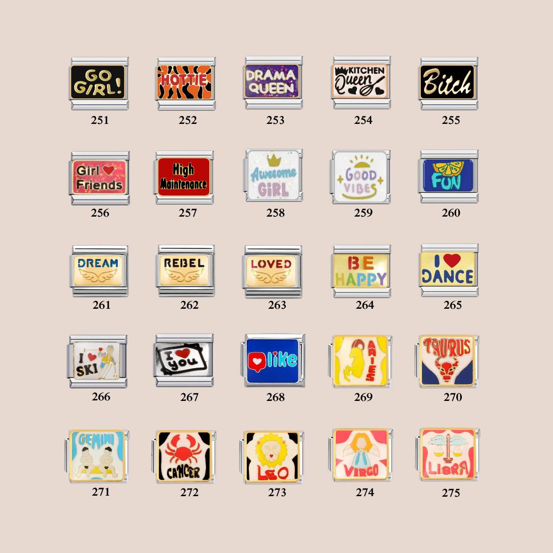 Silver Bracelet + Your Personalized Selection of Charms