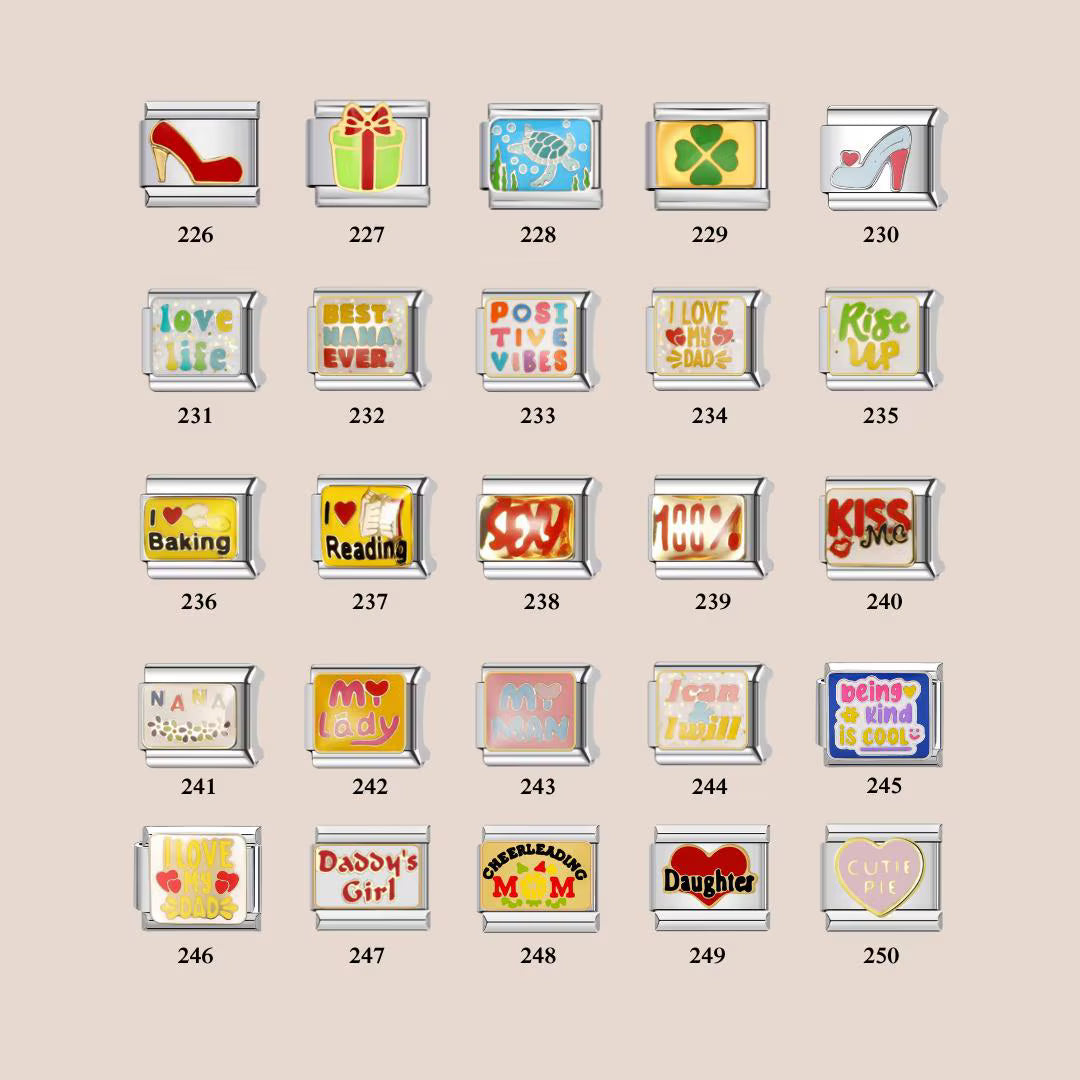 Silver Bracelet + Your Personalized Selection of Charms